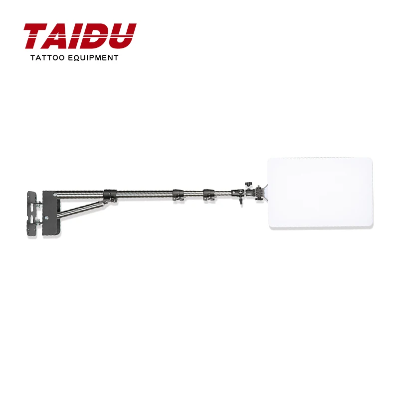 TAIDU Adjustable Tattoo Mounted Wall Lights Stainless Steel Extension Rod Led Wall Light Three Color Led wall lamp Equipment