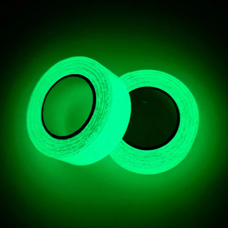 3 Metres Luminous Safety Warning Tape Glow In The Dark Stickers Safety Exit Fire Escape Stage Self-adhesive Wall Stickers