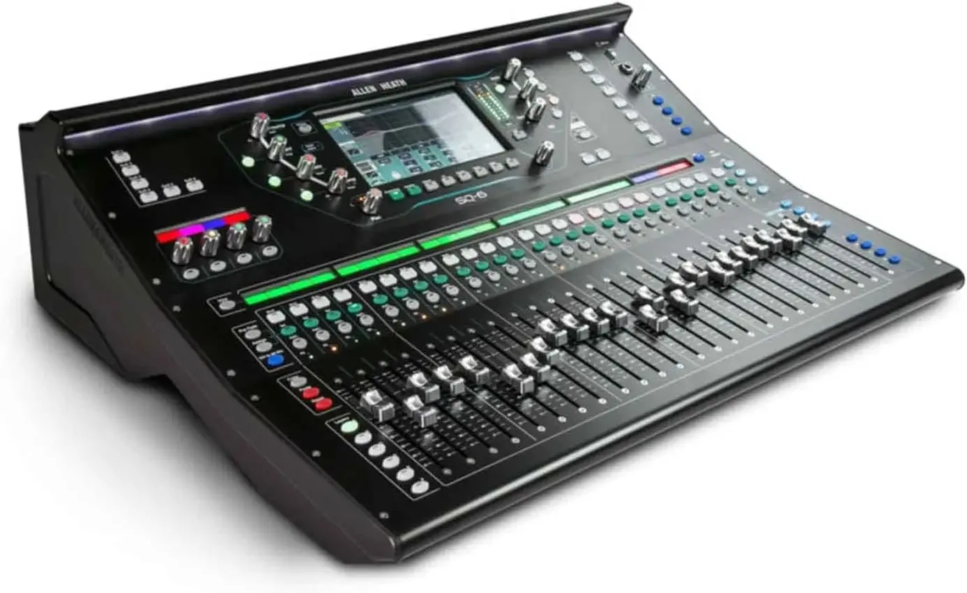 

ГОРЯЧИЕ ПРОДАЖИ Цифровой микшер Allen & Heath SQ-6, 48 входных каналов, цветной сенсорный экран 7 дюймов, 24 встроенных предусилителя, 25 фейдера, 16 мягких клавиш