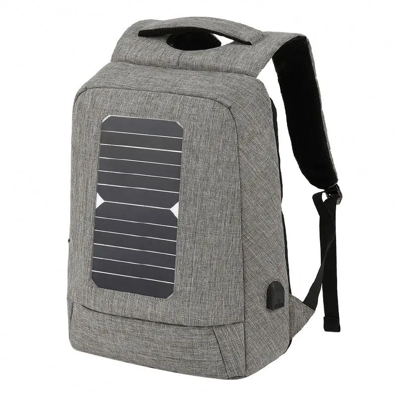 

USB Charging Port Waterproof Travel Solar Panel Outdoor Backpack