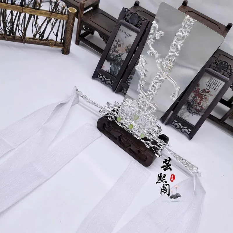 

2025 11 Tian Guan Ci Fu Shi Qingxuan Crown Headband Anime Cosplay Costume Men Women Student Barrettes Kanzashi Hair Accesso