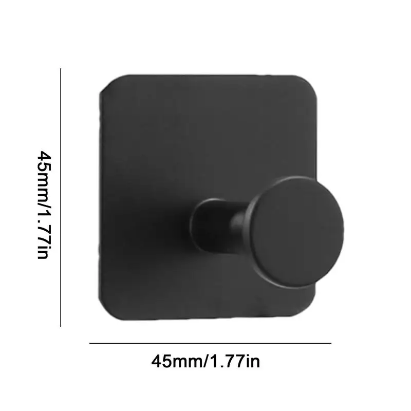 Handtuch haken für Badezimmer Edelstahl Mantel Robe Haken 4 Stück Edelstahl Kleider haken Wand Robe Haken schwere Tür hänger