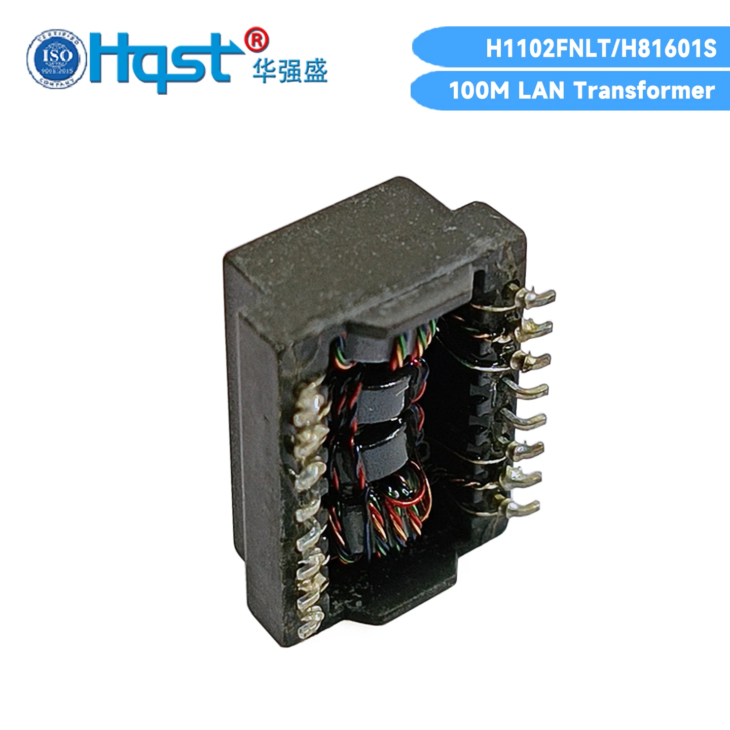 H1102NL H81601S Ethernet Transformer 100Mbps Single Port RJ45 Magjack Replacement for  H1102FNL POE Support
