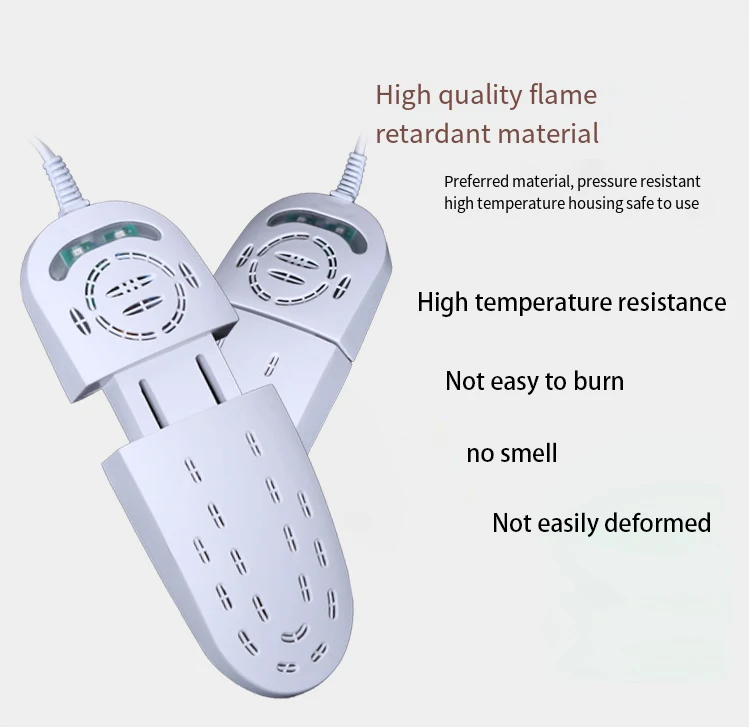 Scalable Electric Shoe Dryer With Timing PTC Retractable for Winter Boot Drying Sterilization Multifunction Slippers Sock Heated