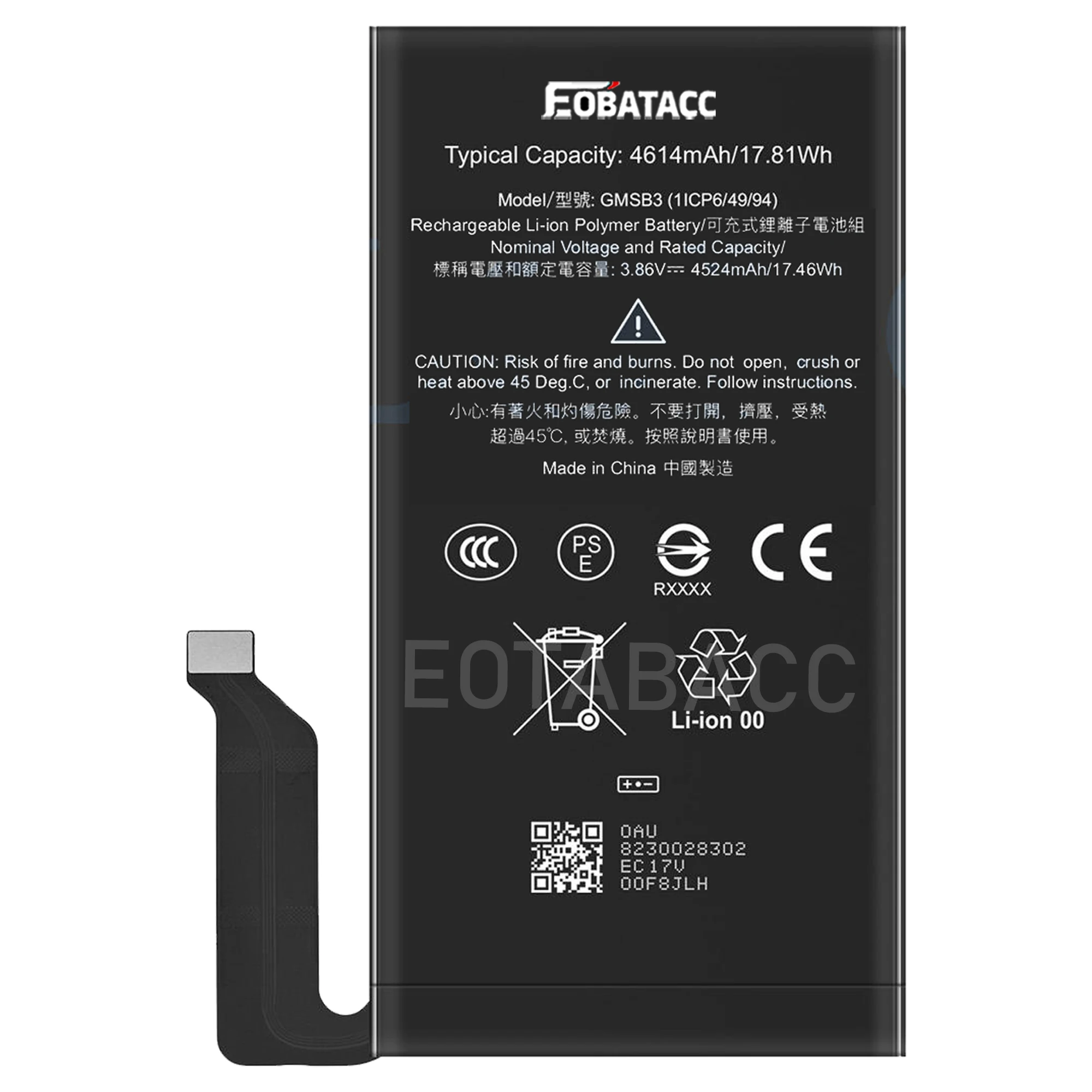 2025 Years 100% Original Brand New GMSB3  Replacement Battery For Google Pixel 6  Batteria+Free Tools