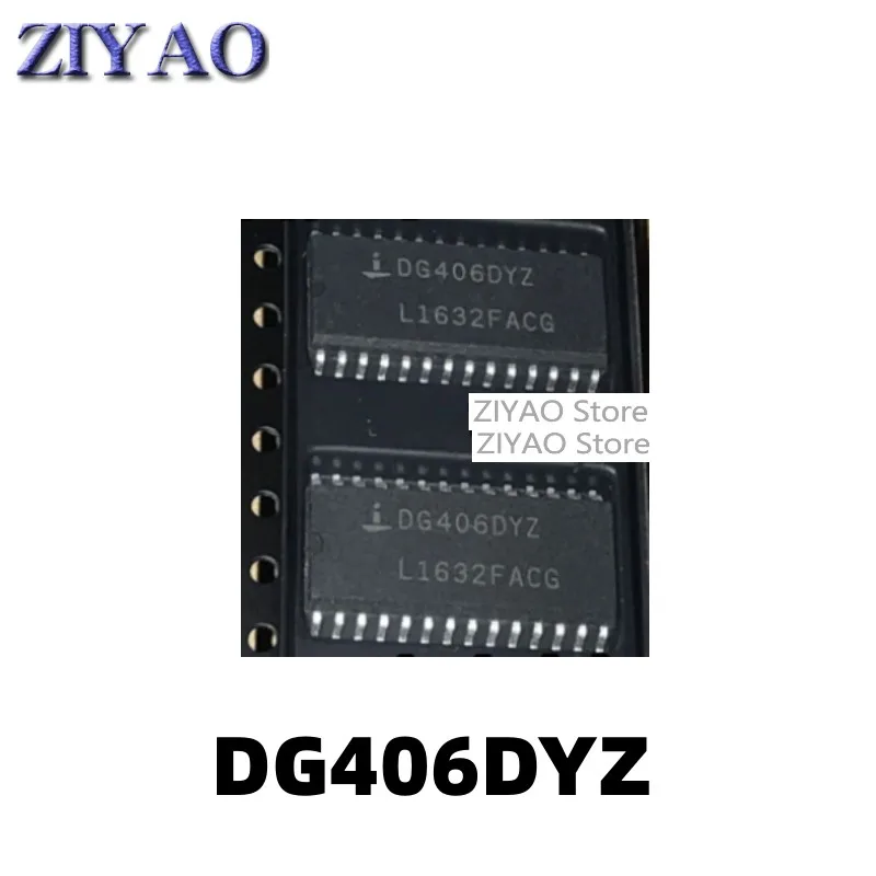 

5PCS DG406DY DG406DYZ SMT SOP-28 Analog Switch Chip DG406DYZ-T