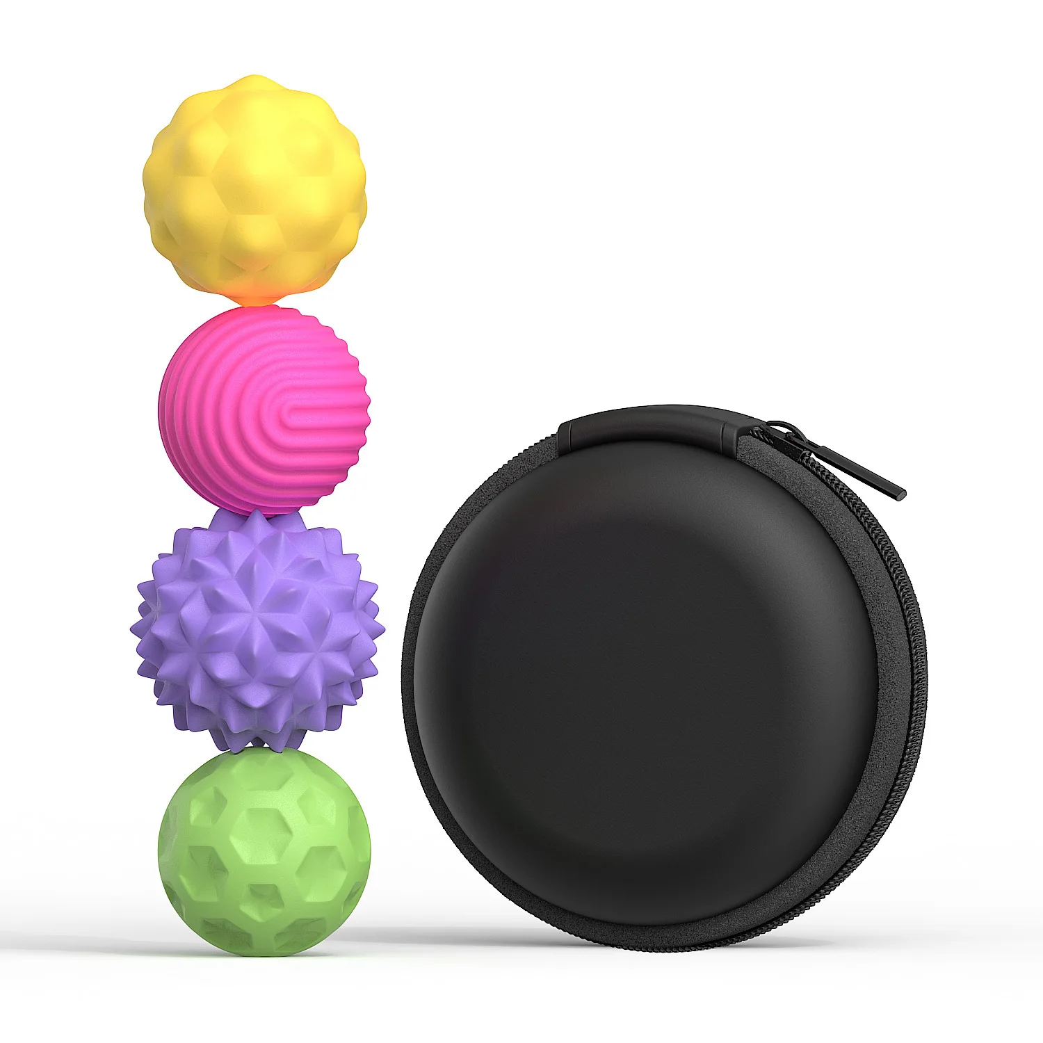 Bolas sensoriales magnéticas de silicona para niños y adultos, juguete sensorial para aliviar la ansiedad y el estrés