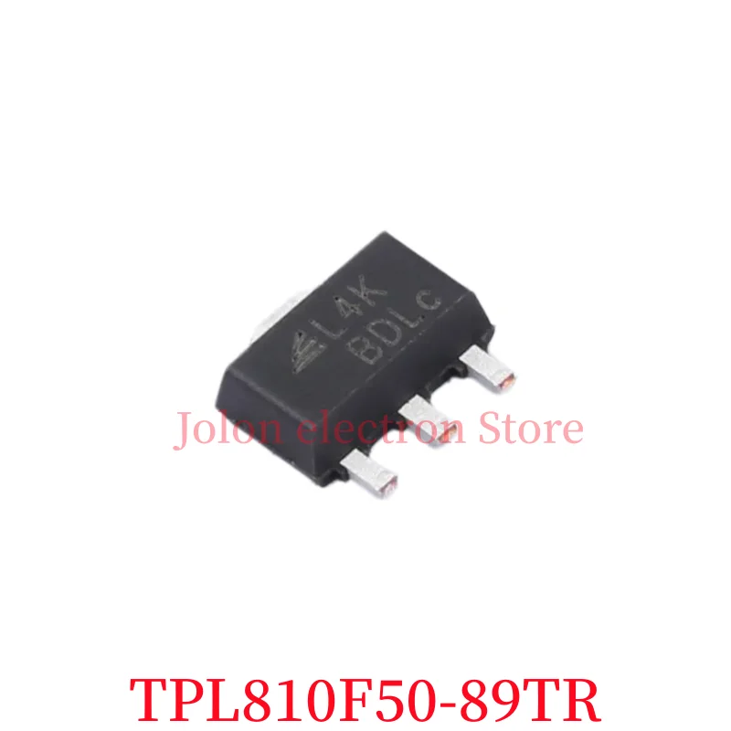 100% new TPL810F50-89TR chip, silkscreened with ‘L4K’, SOT89-3 package