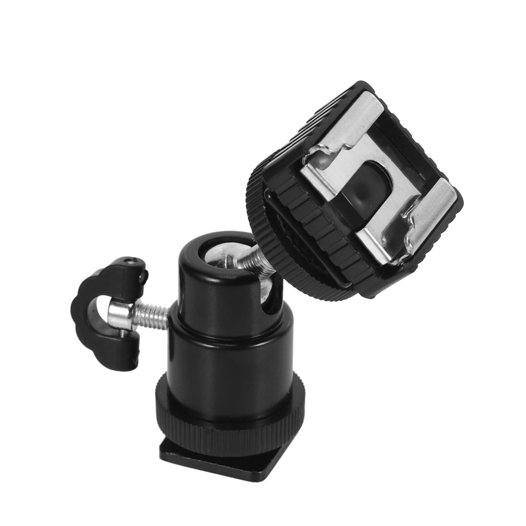 Adaptador de monitor LCD de zapata caliente con base de zapata fría con orificio hembra de 1/4 de pulgada