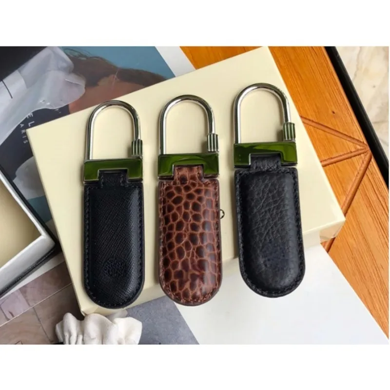 

MB Fashion German Keychain Real Leather Keychains Men's for Montor Car Key