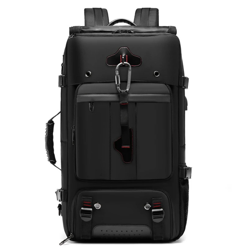 

New Men Travel Bag Suitcase Backpack Large Capacity Luggage Bag Multifunctional Waterproof Outdoor Mountaineering Bag