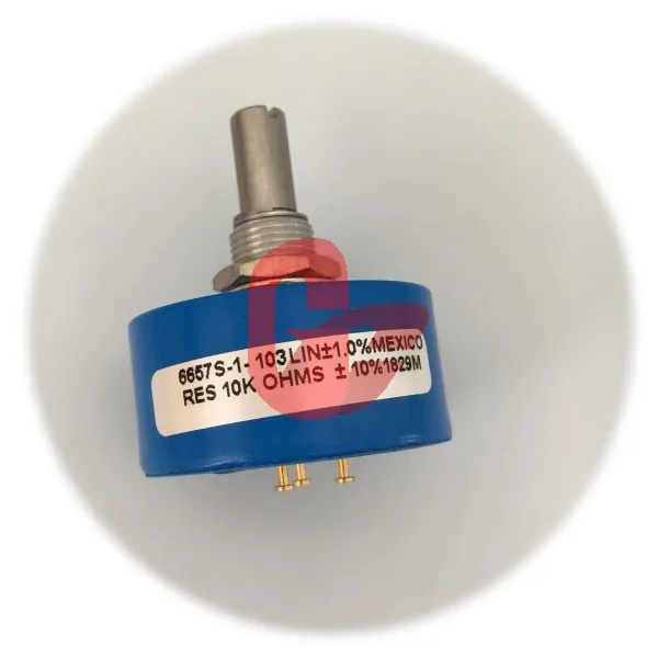 

6657S-1-103 Bourns 10kΩ ±10% precision potentiometer in stock