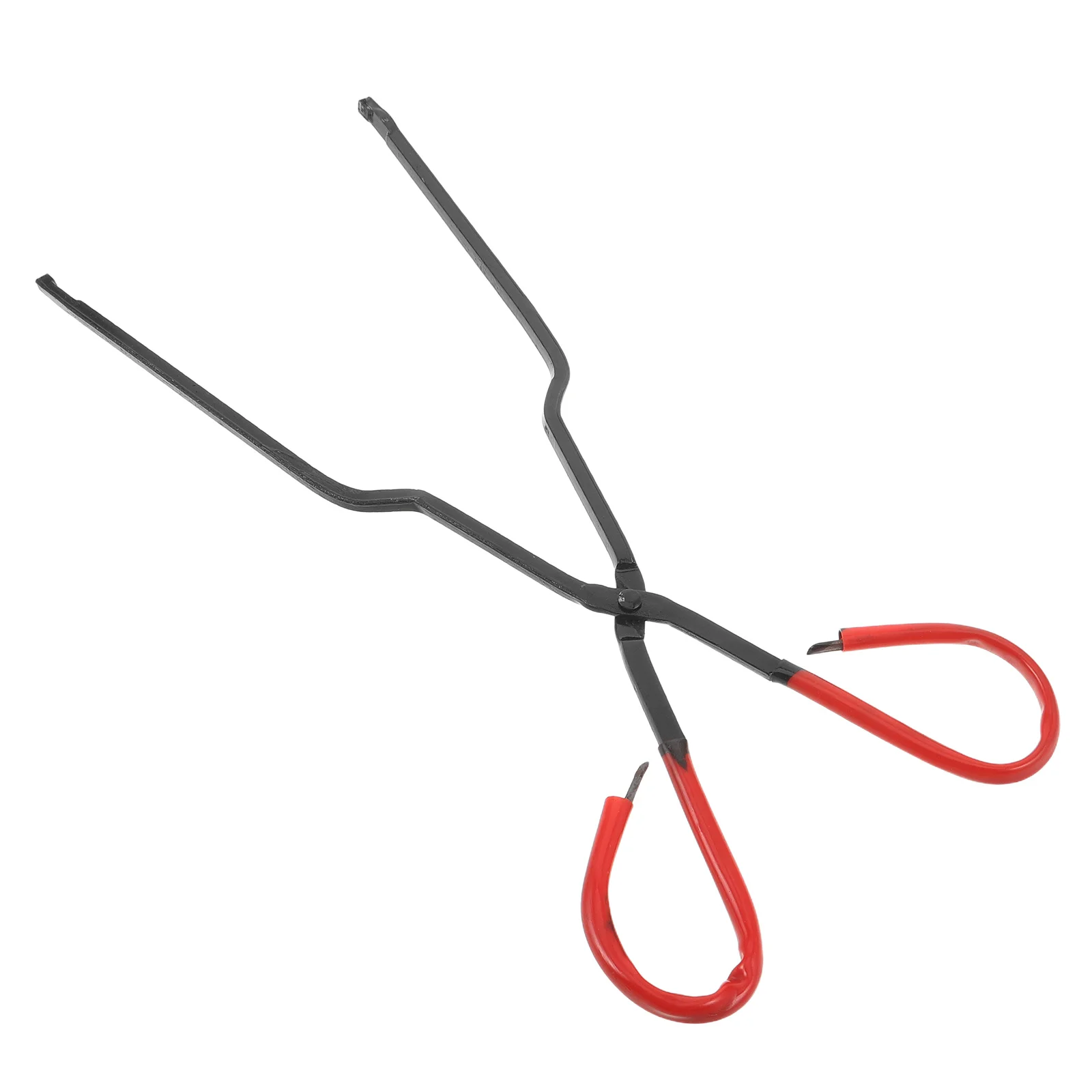 

Heavy Duty Long Handle Fireplace Log Tongs Large 17.29 Firewood Grabber for Outdoor Fire Pit Indoor Fireplaces Campfire Bonfires