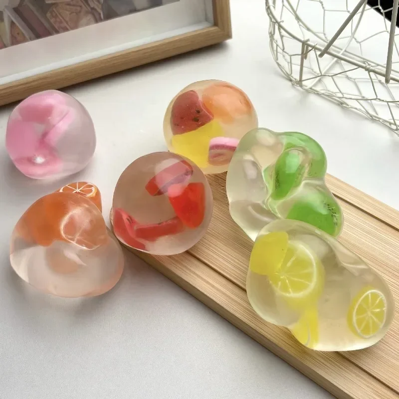 Formbares Quetschspielzeug aus Kokosnussöl, Formbarer Stressball, Langsam aufsteigendes Entspannungs- und Sensorikspielzeug – Detail 3