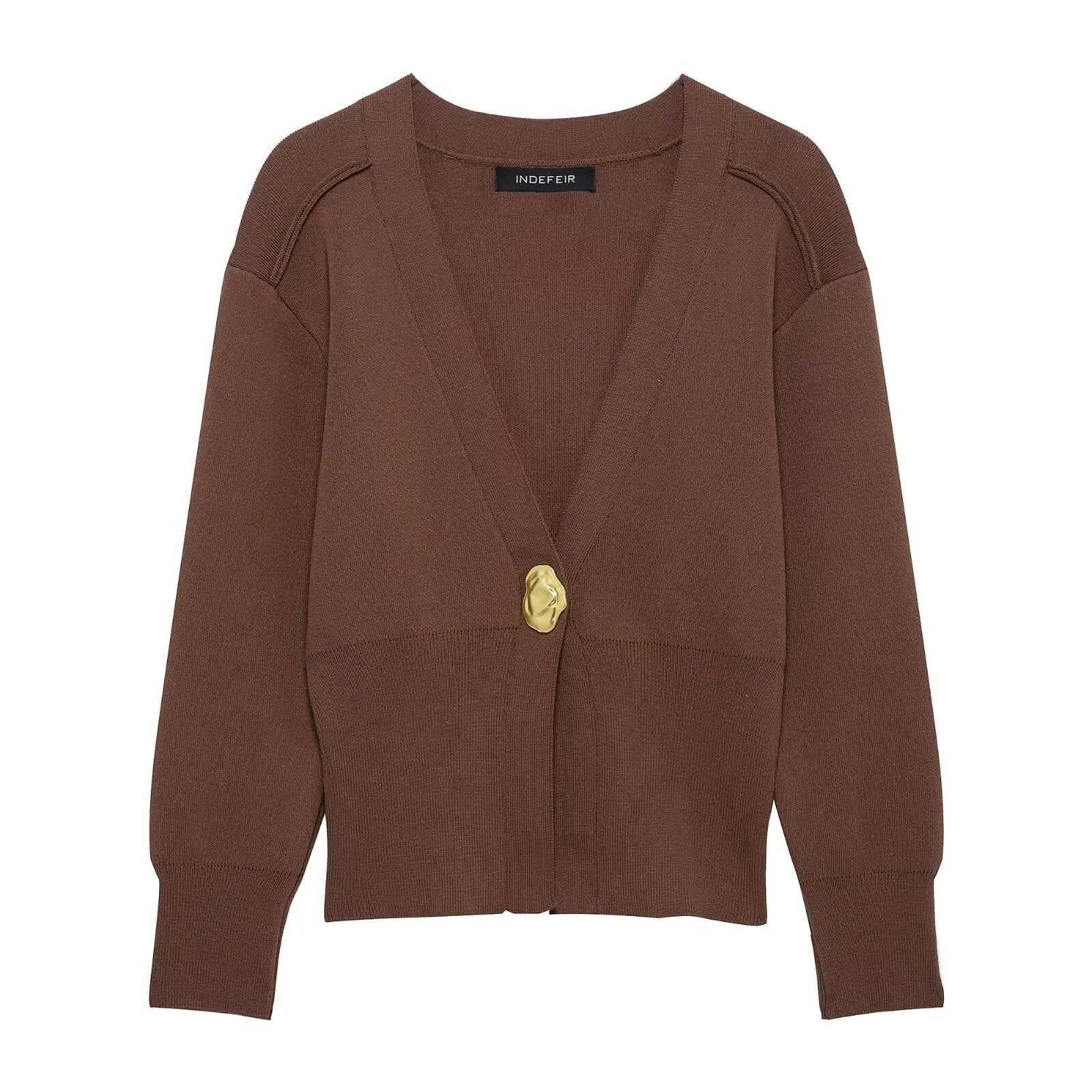 2025, Frühling und Herbst, neues Produkt, Street-Fashion-Jacke für Damen, Strickjacke