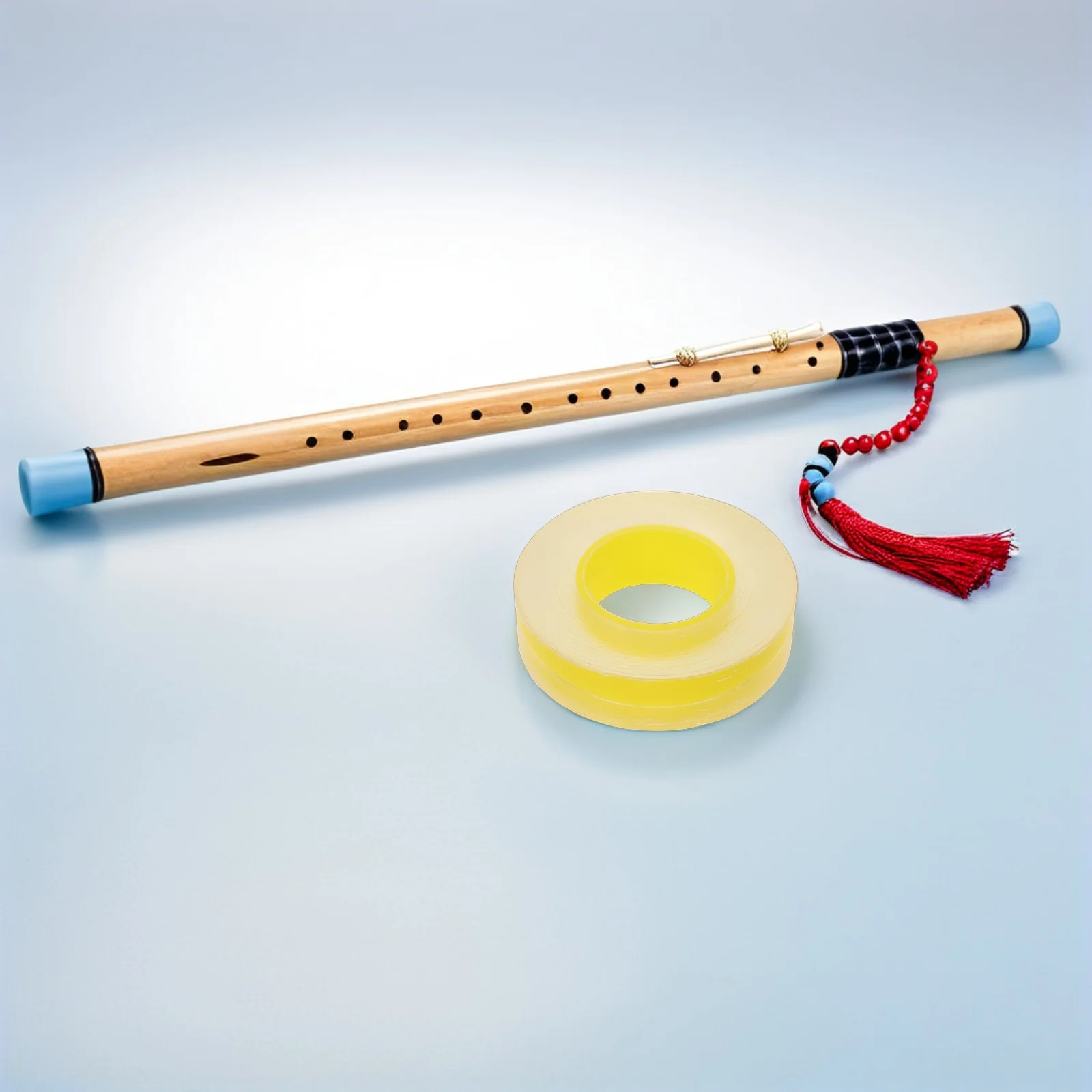 

Bamboo Dizi Membrane Transparent Self Adhesive Film for Beginners Enthusiasts Seamless Adhesion Professional Performance