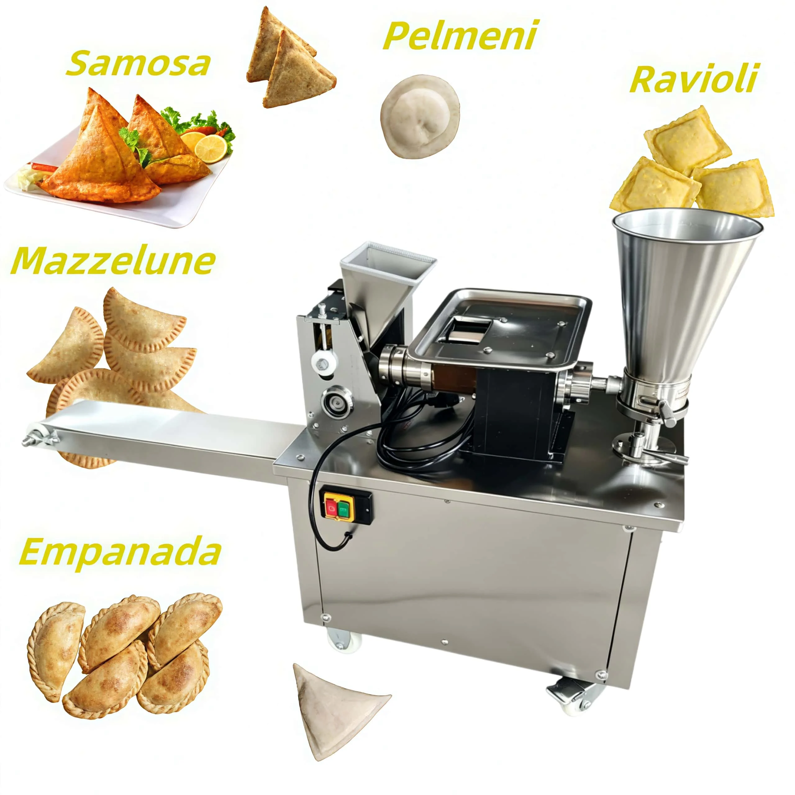 110V 220V Dumpling Making Machine Pie Maker Maquina Para Hacer Empanadas Machine Samosa Maker Forming Ravioli Machine Price