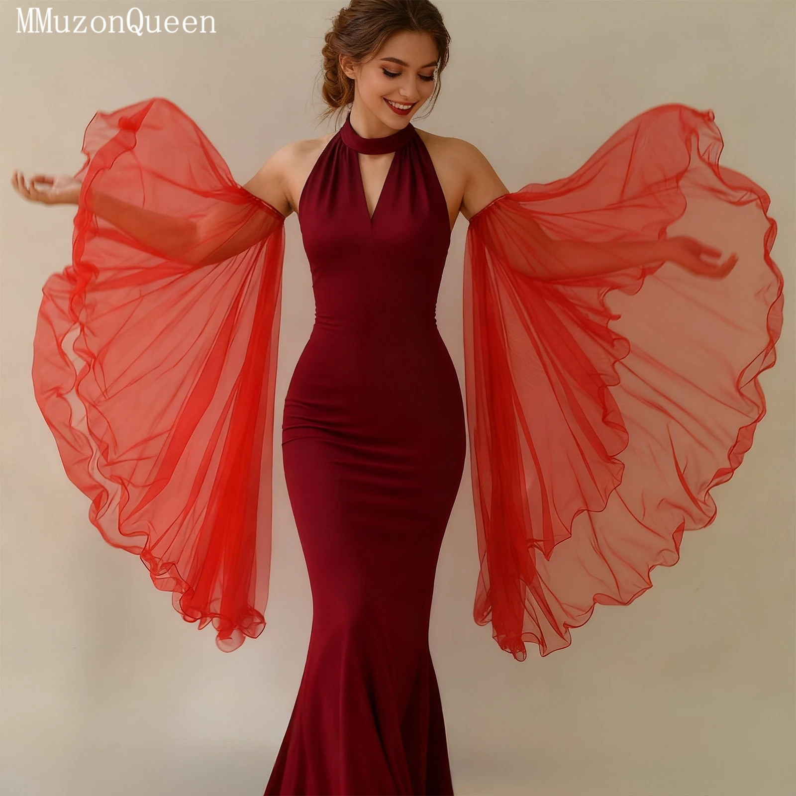 

TOPQUEEN свадебное болеро со съемными свадебными рукавами, женские сферы Guan Tes Largos Mujer, свадебные аксессуары, настраиваемые Vm175