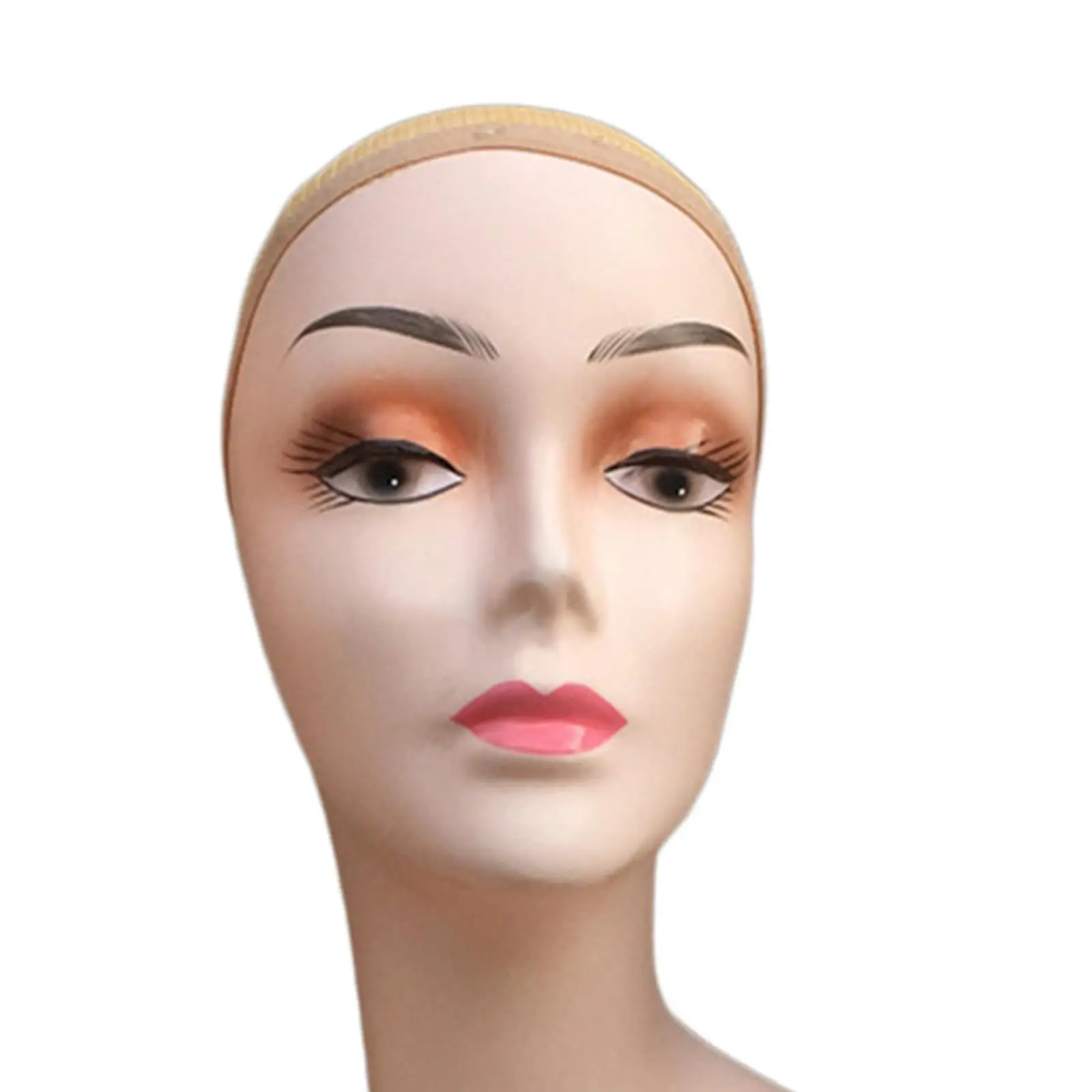 Women Head Mannequin Left Shoulder Holder 48cm Height Female Manikin for