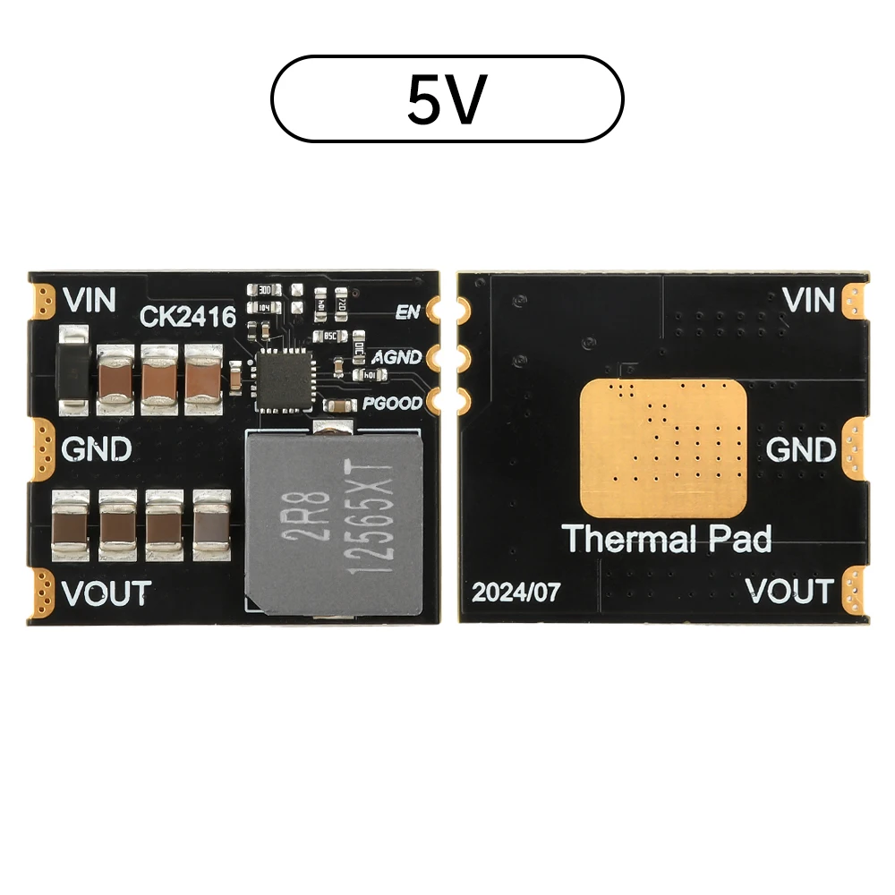 High Efficiency Step Down Converter Board Module Voltage Regulator PCB Board DC6-24V to 5V DC15-24V to 12V Power Supply Board