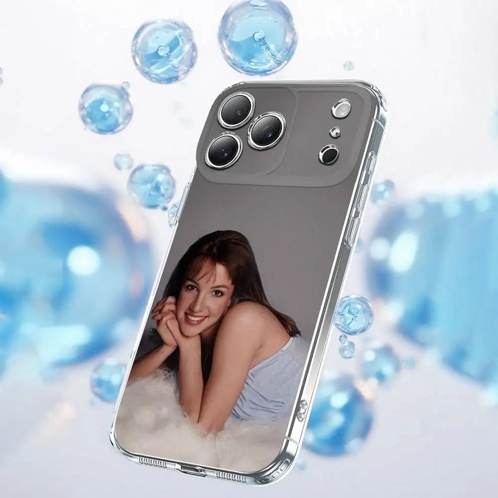 حافظة هاتف Singer B-Britney Spears لهاتف iPhone 14,16,11,13,15,17,12,Air,Mini,Plus,Pro,Max,Plus,E غلاف ناعم شفاف