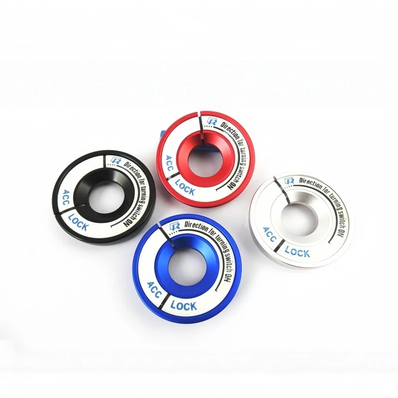 Car Ignition Switch Key Hole Ring Sticker Cover Luminous for Volkswagen VW Golf 6 Polo Lavida Bora Interior Decor Accessories
