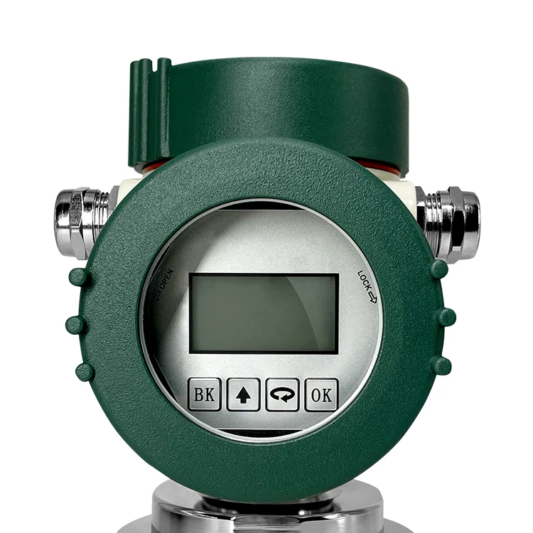 80GHz Side Display Radar Level Meter with 1mm Accuracy 3 Beam Angle IP68 Protection RS485/Modbus Signal Output for Tanks
