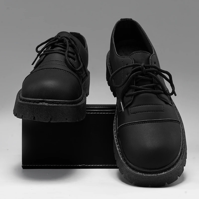 

2025New Comfortable Casual New Derby Shoes Casual Leather Shoes High Quality39-44Men's Shoes