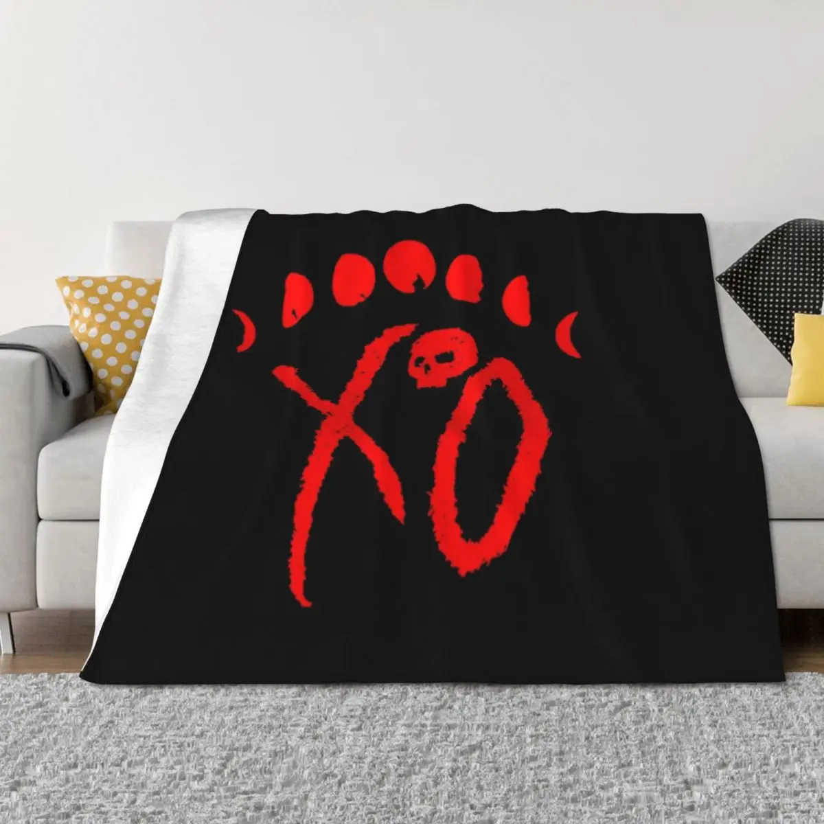 

XO Throw Blanket Softest heavy to sleep Flannel Blankets