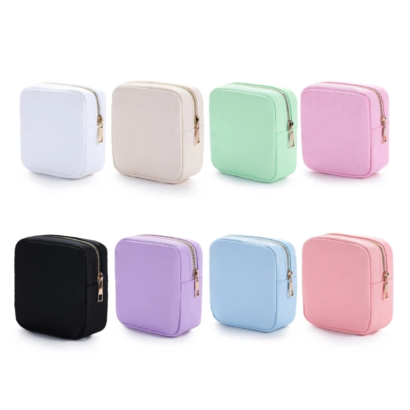 Portable and Fashionable Storage Bag Nylon Cosmetic Bags Makeup for Style Conscious Women