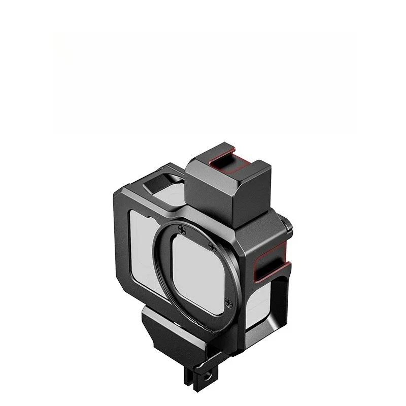 suitable For Gopro9 Action Camera Double Cold Boots Metal Rabbit Cage Expansion Bracket VLOG Accessories