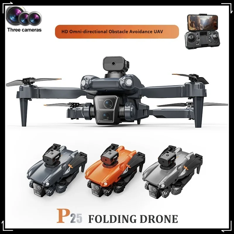 P25 Uav Automatic Return Hd Brushless Aerial Photography Quadcopter Obstacle Avoidance Optical Flow Remote Control Aircraft Toy