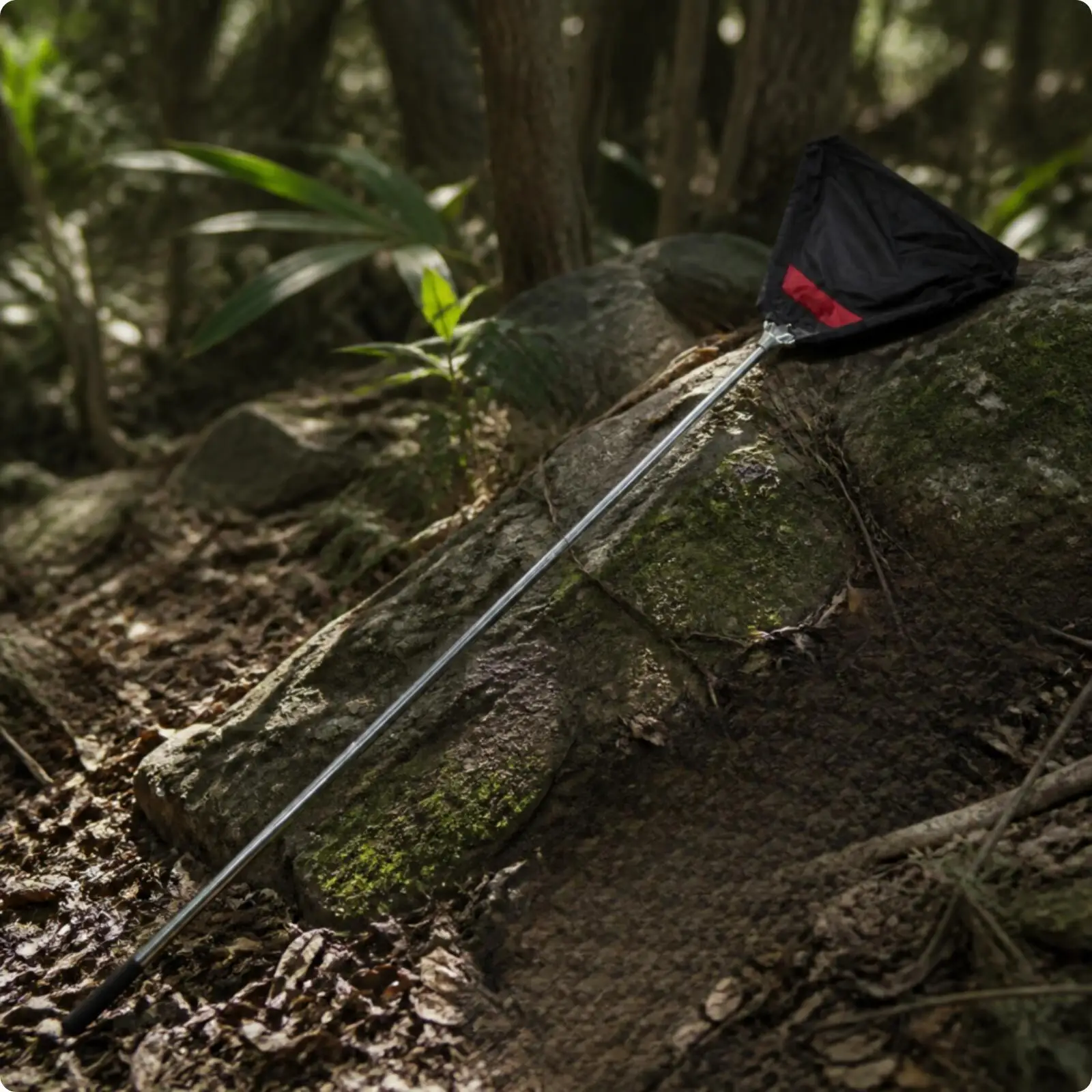 Telescopic Snake Catcher Pole with Nylon Capture Bag Reptile Equipment for Snake Care Handling and Enclosure Use