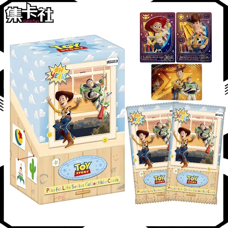 

Card.fun Toy Story, коллекционная карточка в честь 30-летия, слепая коробка, серия «История игрушек», Вуди для фанатов «История игрушек», идеально подходит для коллекции