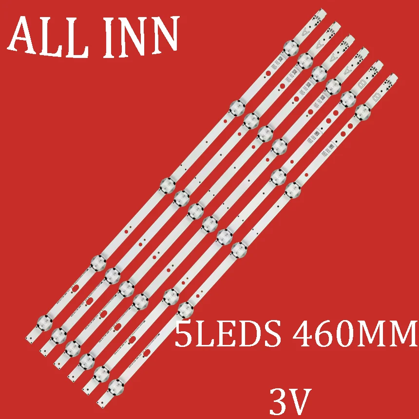 LED شريط إضاءة خلفي ل D49F287N4CW Tos hiba 49HB6W62 49L2863DG 49L3753DB 49L3863DB JV C LT-49C770 49HE4000 #1
