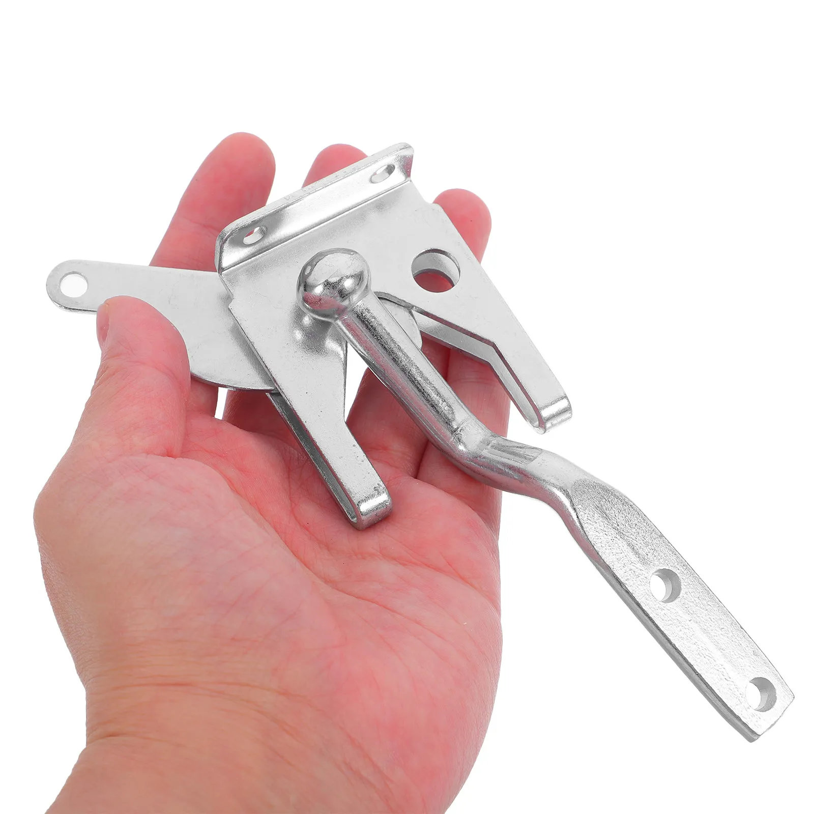 

Heavy Duty Fence Gate Latch Small Size Sturdy Construction Easy Installation Gate Lock for Outdoor Fence Home Commercial Use