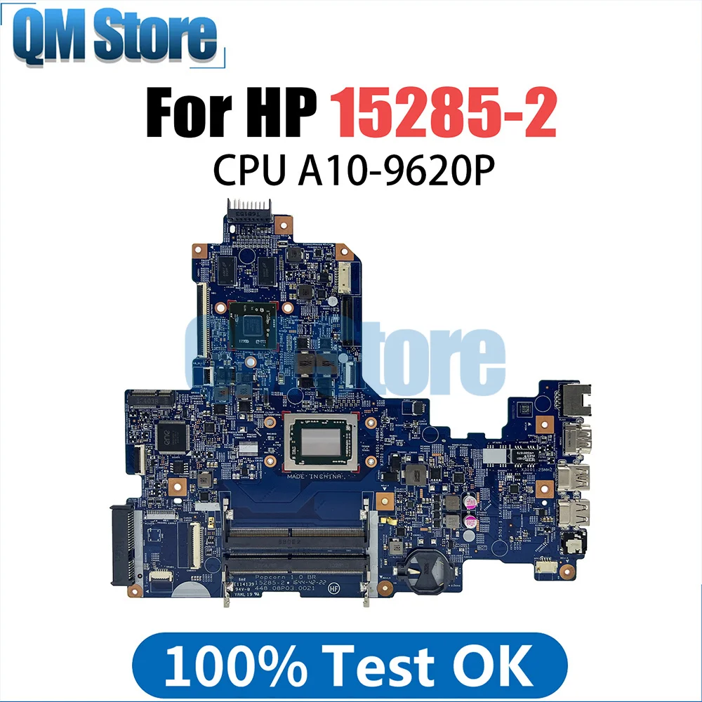 

For HP 17-Y 17Z-Y Notebook Motherboard 15285-2 DDR4 With A10-9600 CPU 856769-601 100% Test Works Properly