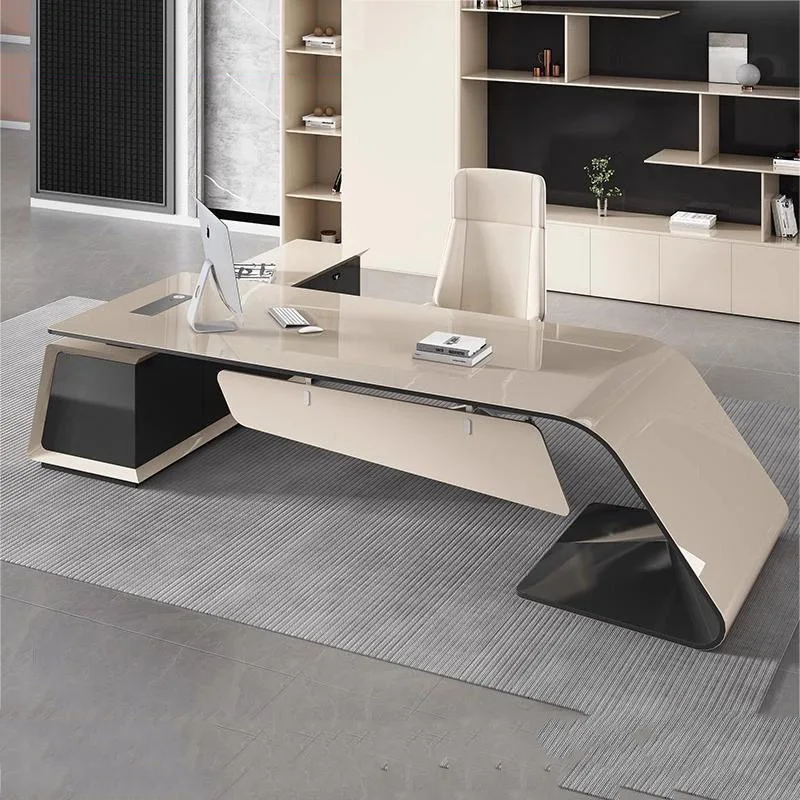 

Hutch Corner Desk Table Executive Drafting Modern Filing Cabinets Computer Desks Work Desktop Silla Escritorio Furniture Desk