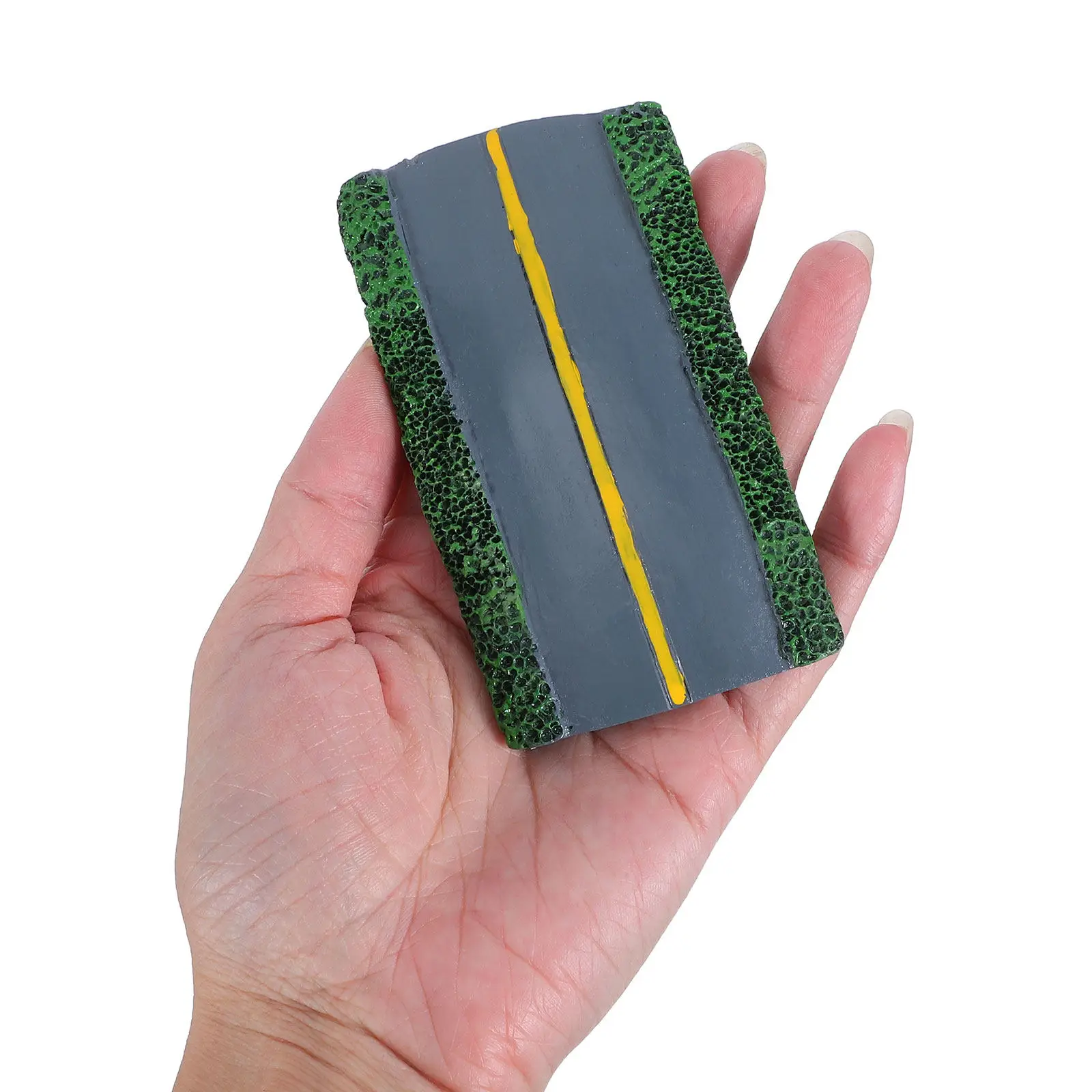 5個入り、リアルな道路模型用砂場装飾品。鉄道模型やジオラマの風景に最適。