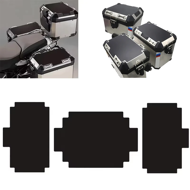 Motorcycle Top Case Side Pannier Anti Slip Mat Protective Sticker Luggage Box Pad For BMW R1200GS LC Adv R1250GS F700GS