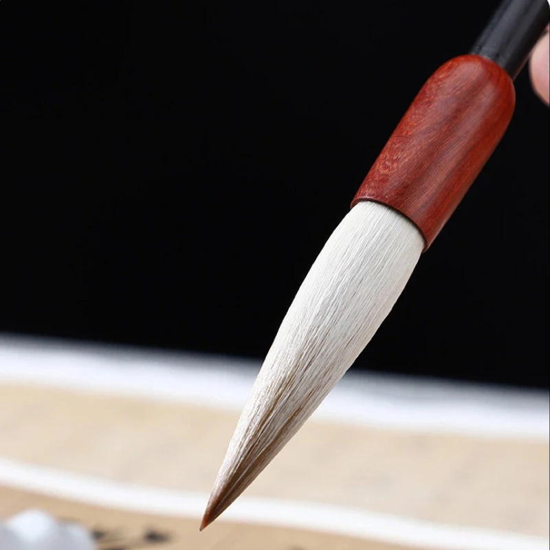 Long-pointed Mixed Woolen Multiple Hair Calligraphy Brush Set Running Cursive Script Writing Brush Small Seal Script Brush Pen