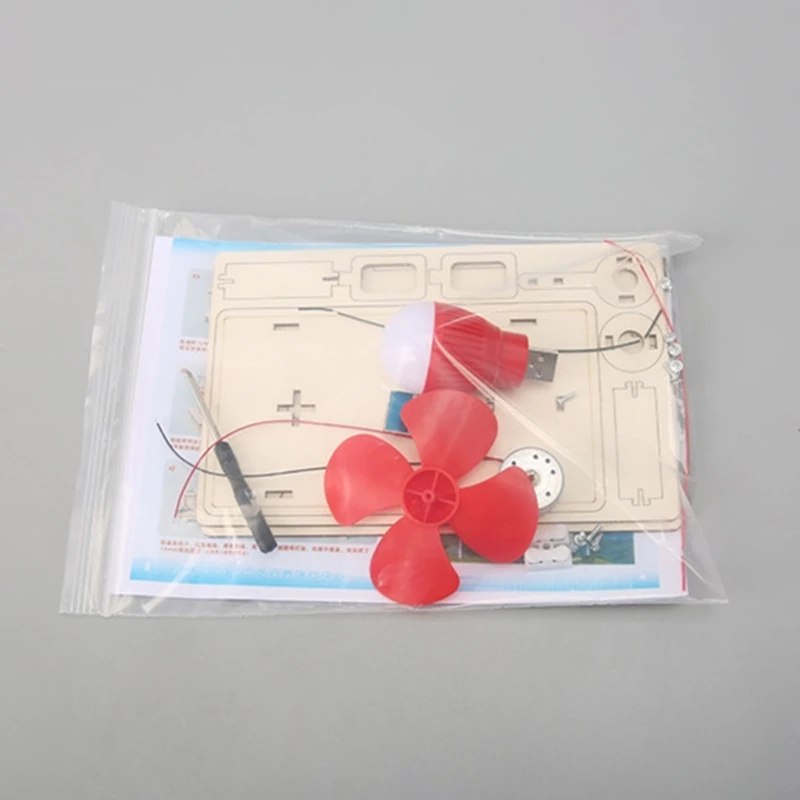 Модель ветрогенератора K1AA, детская научная игрушка, ветряные турбины, проекты для домашнего обучения, наборы для деревянного