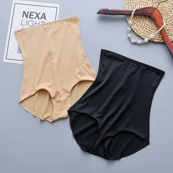 High Waist Corset Postpartum Abdominal Panties Ice Silk Seamless Thin Section Slimming Butt Lifting Binding Body Shaper Pants