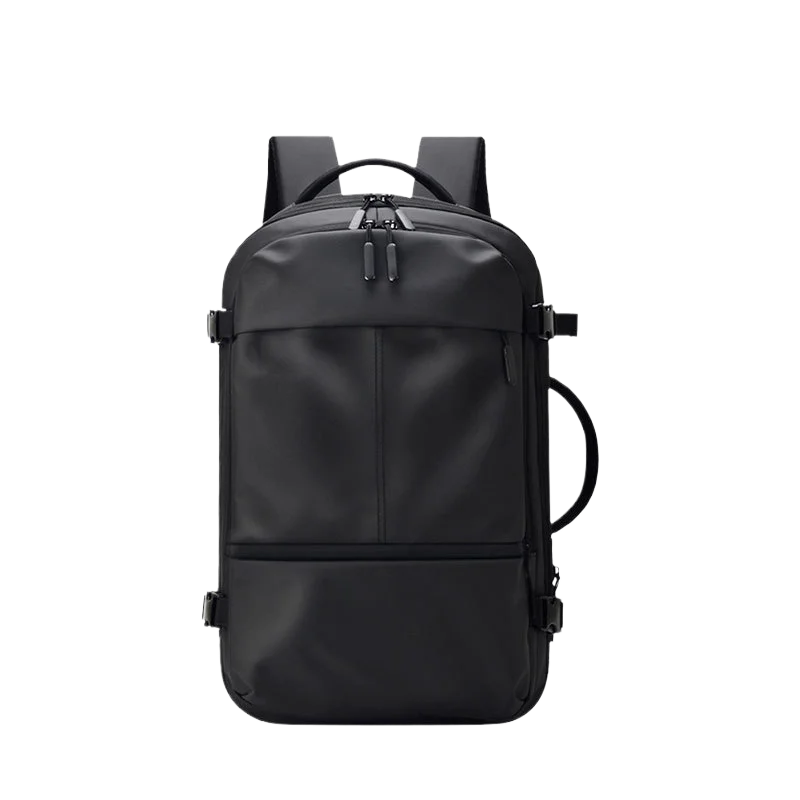 Backpack with large capacity expansion and simple travel bag