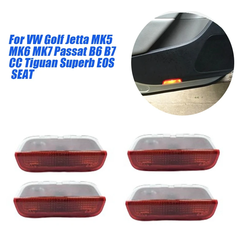

Задняя крышка для VW Golf Jetta MK5 MK6 MK7 Passat B6 B7 CC Tiguan, 4 шт.