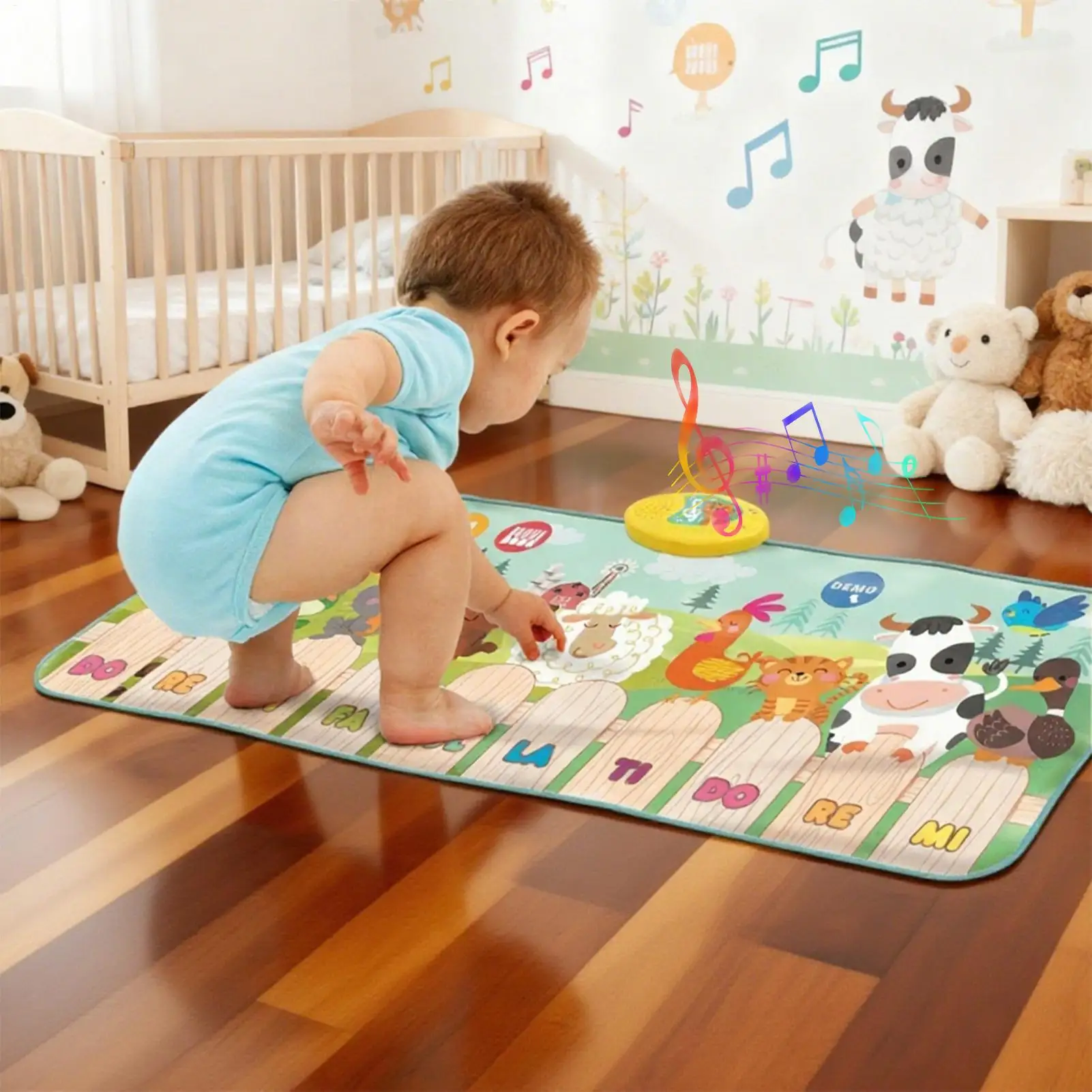 Tapete de piano para crianças, teclado de chão, tapete de dança, bebê, fitness, brincadeira, animal, música, instrumento, brinquedos, presente para meninos e meninas