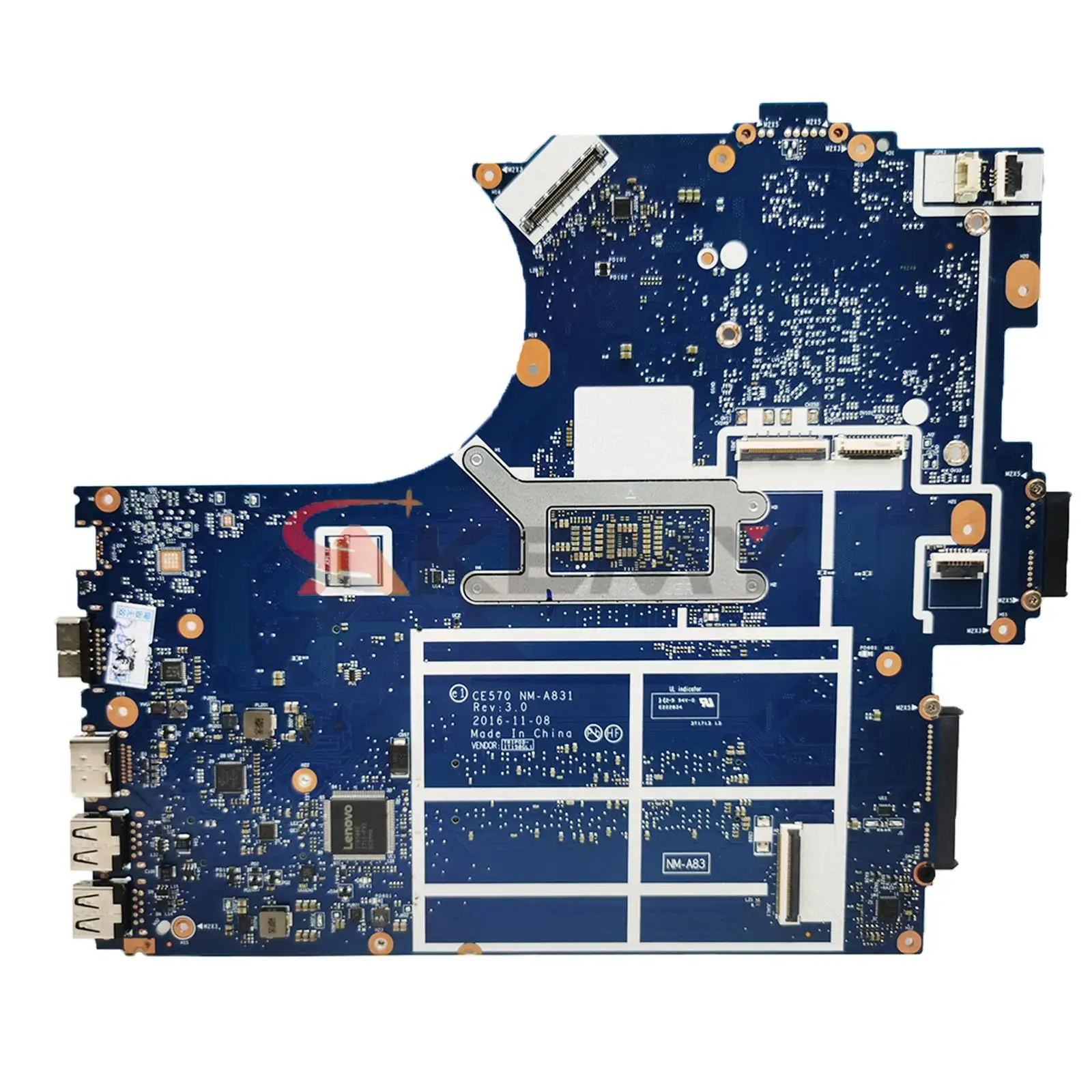 Imagem -03 - Placa-mãe Nm-a831 Ce570 para Laptop Lenovo Thinkpad E570 E570c 01hw724 com i3 i5 i7 Cpu 100 Teste ok