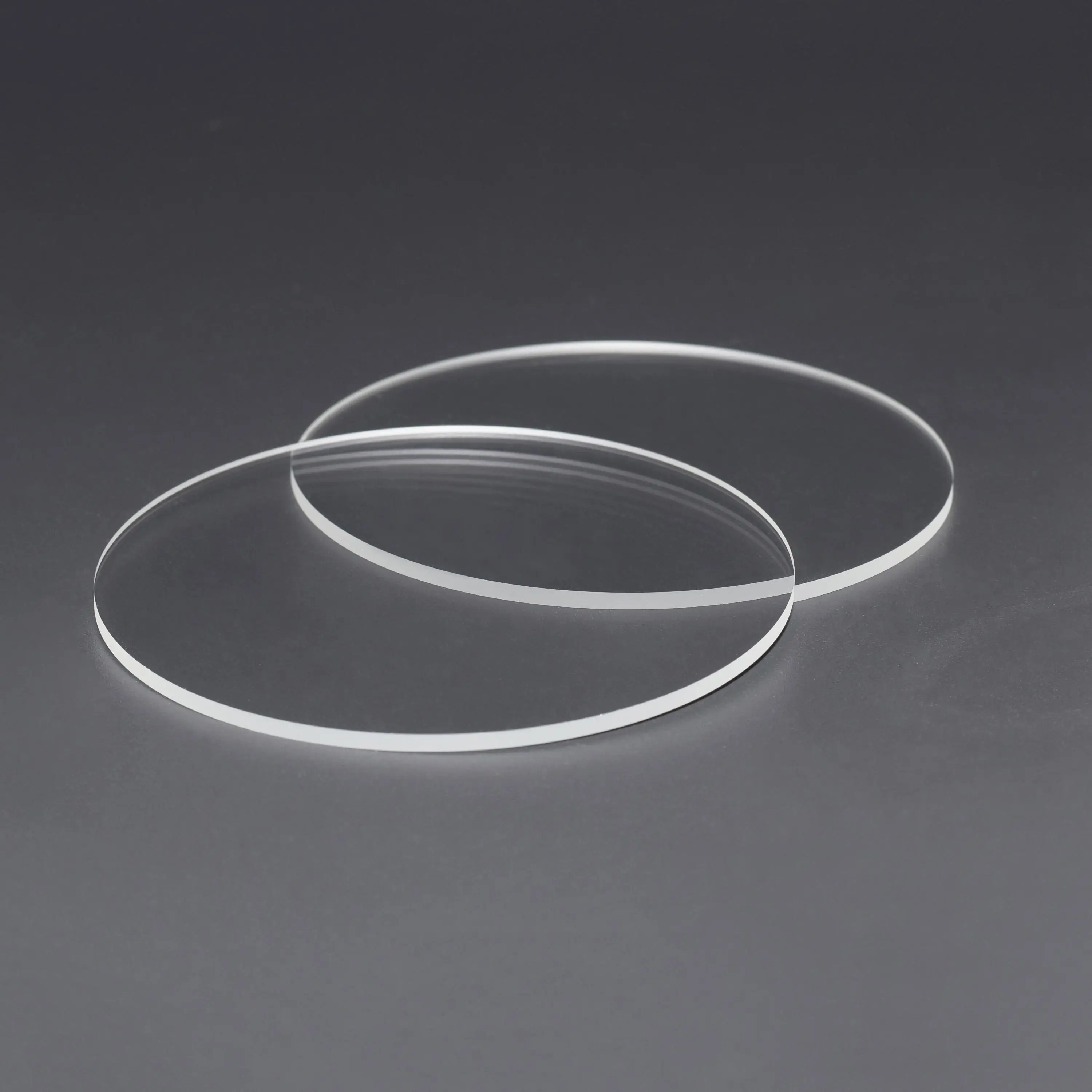 جولة 5/10/20/30 مللي متر B270 الترا الأبيض تاج الزجاج شوت B270 البصرية شفافة واضح الزجاج الركيزة سميكة 1 مللي متر 2 مللي متر #5