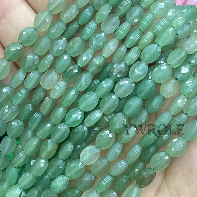 6x8 مللي متر الأوجه البيضاوي الهندي العقيق الحجر الطبيعي فضفاض خزر عازل لصنع المجوهرات أقراط يدوية أساور إكسسوارات جذابة