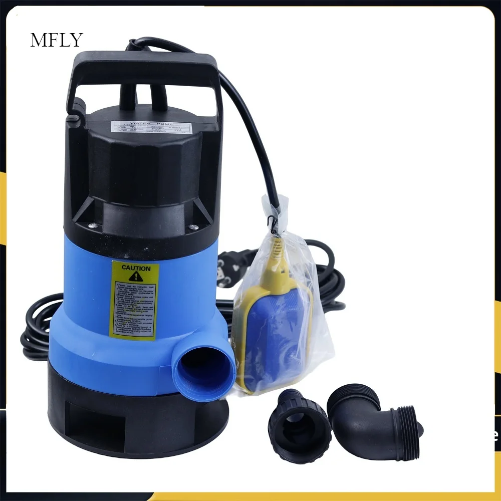 750W Submersible Water Pump 7500L/H Utility Thermoplastic Electric Portable Transfer Pool Pond Draining Sump Pump